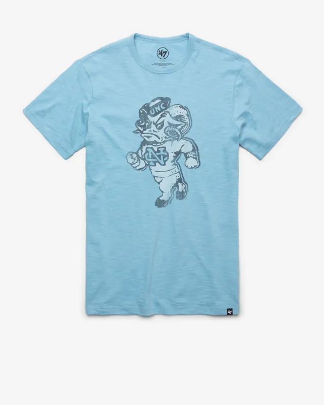 NORTH CAROLINA TAR HEELS UNC VINTAGE GRIT '47 SCRUM TEE sold by 47