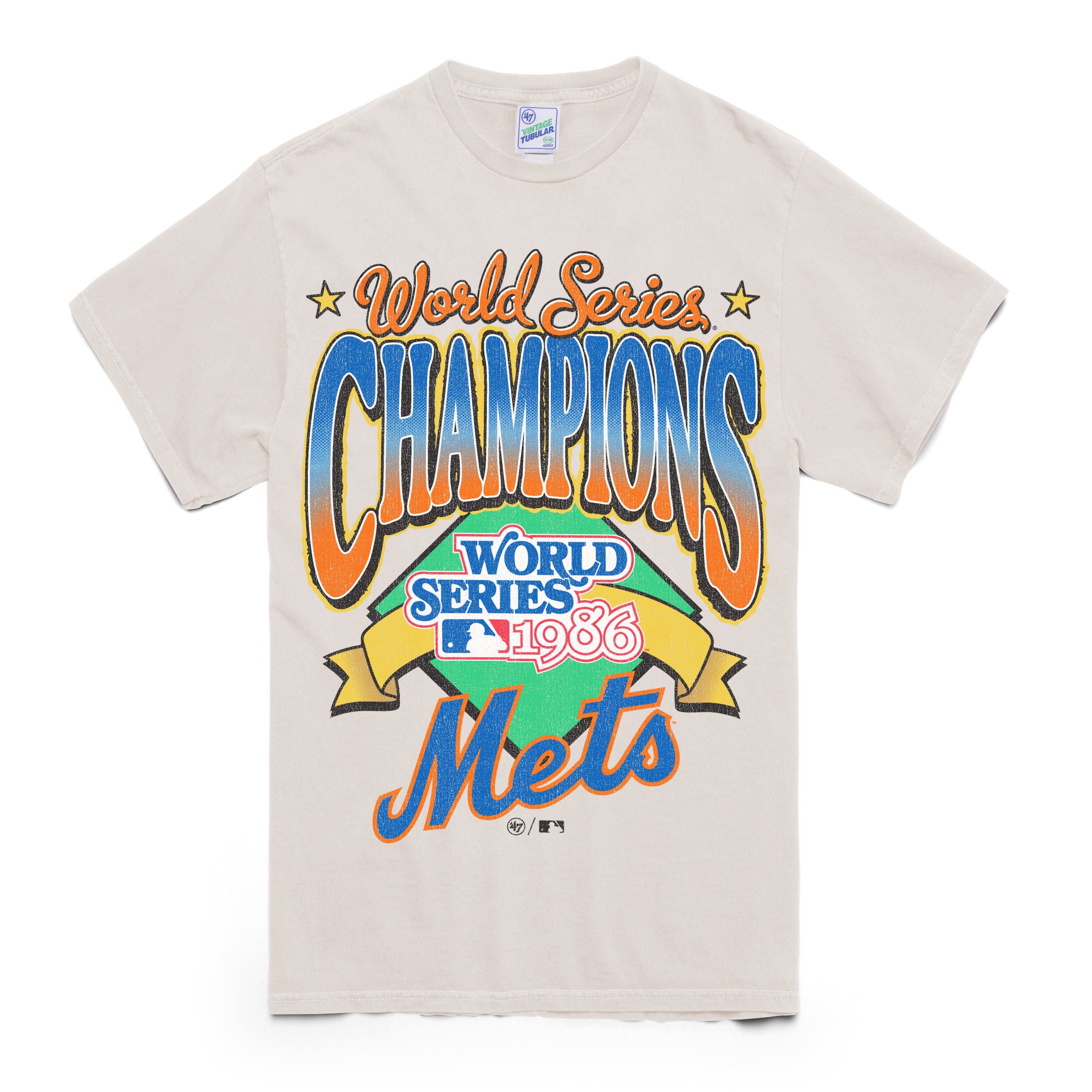 NEW YORK METS VIBE CHECK '47 VINTAGE TUBULAR BOYFRIEND TEE WOMENS sold by 47