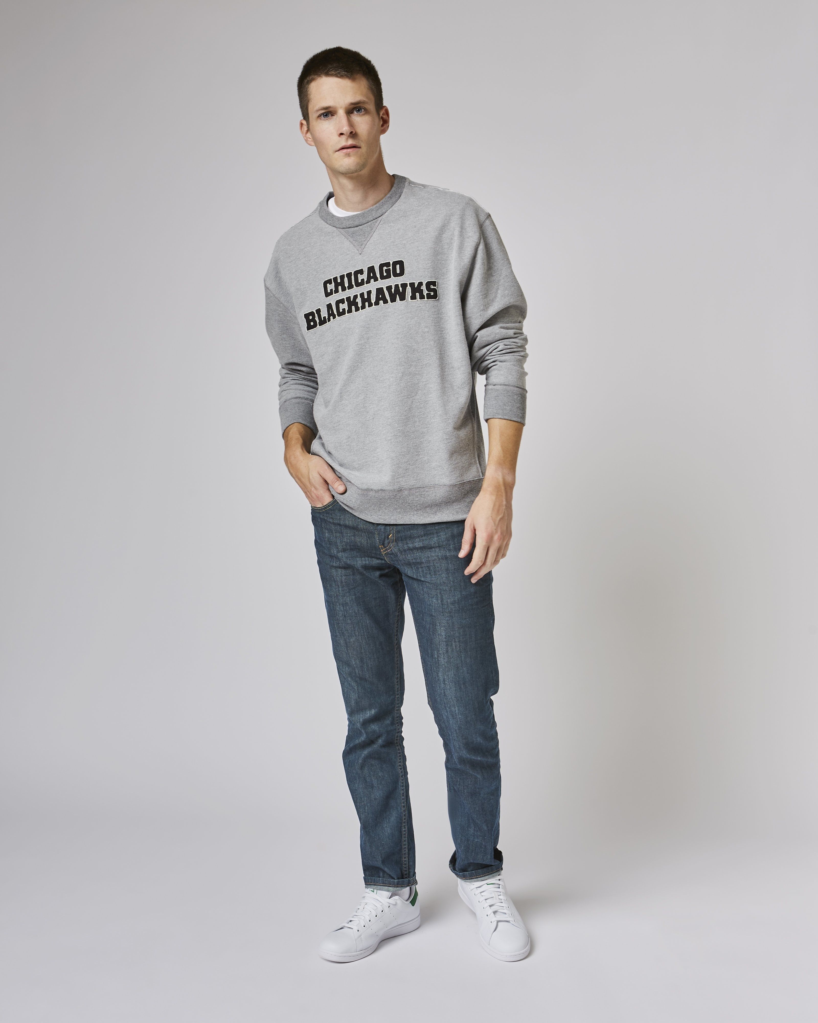 CHICAGO BLACKHAWKS RAREFIELD '47 HARRIS SCRIMMAGE CREW sold by 47 product image thumbnail 2