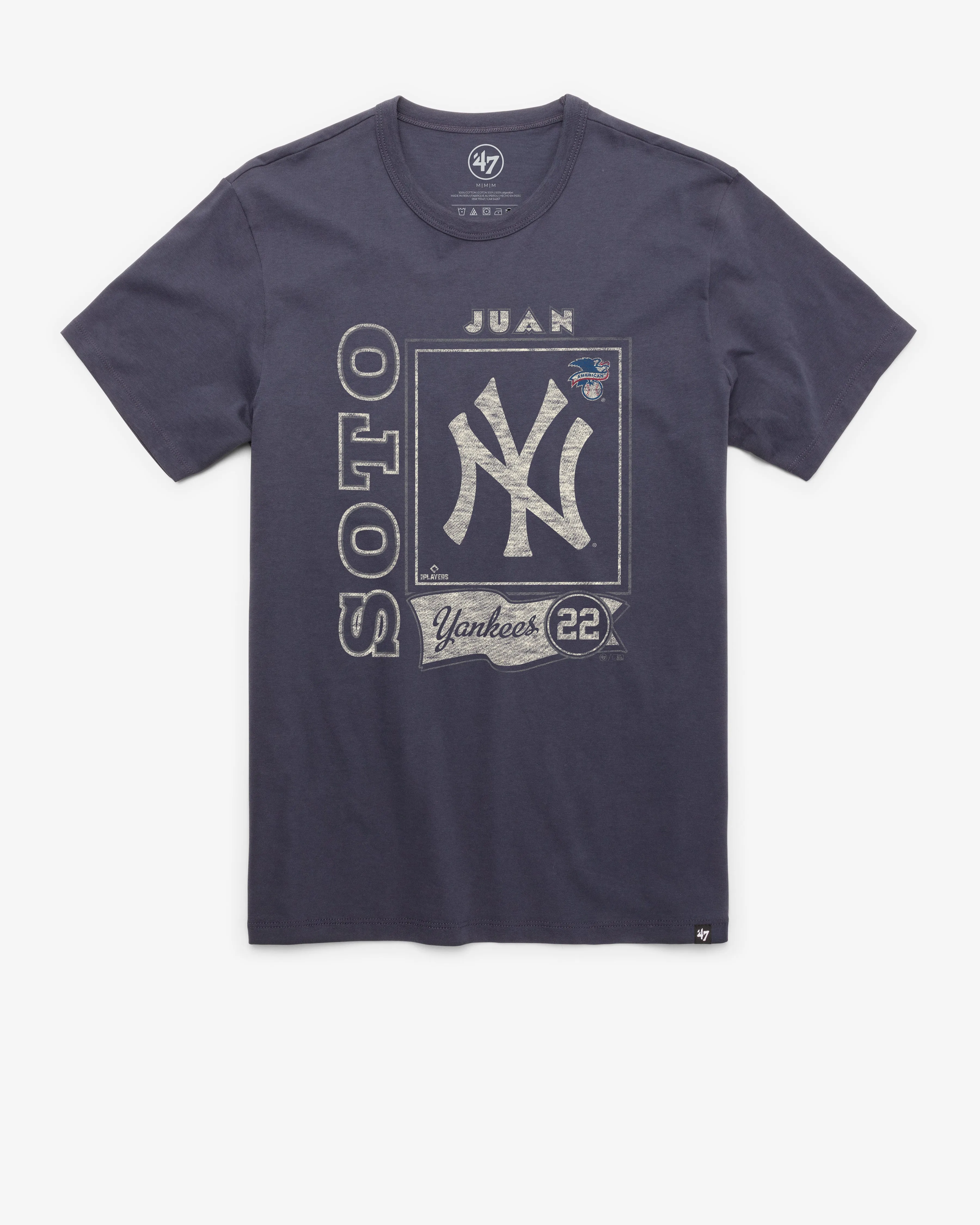 JUAN SOTO NEW YORK YANKEES PLAYER '47 FRANKLIN TEE sold by 47