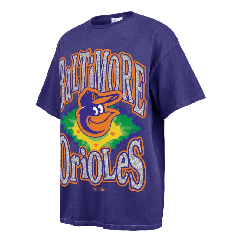 BALTIMORE ORIOLES FLASHING LIGHTS VINTAGE '47 BOYFRIEND TEE WOMENS sold by 47