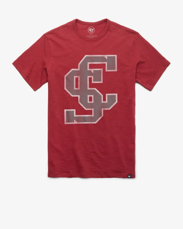 SANTA CLARA BRONCOS GRIT '47 SCRUM TEE sold by 47