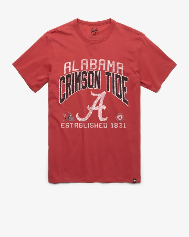 ALABAMA CRIMSON TIDE TURNED UP '47 FRANKLIN TEE sold by 47