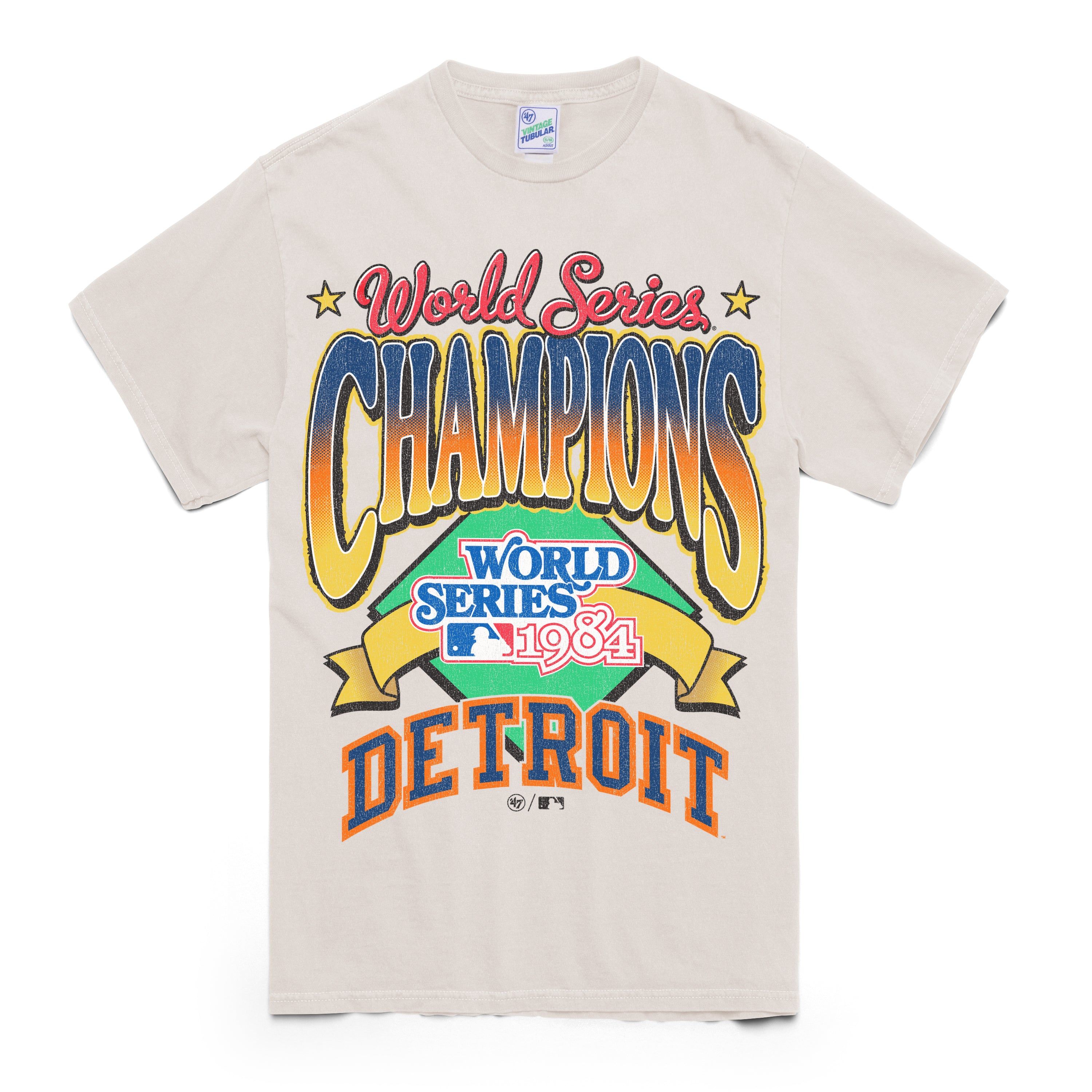 DETROIT TIGERS VIBE CHECK '47 VINTAGE TUBULAR BOYFRIEND TEE WOMENS sold by 47