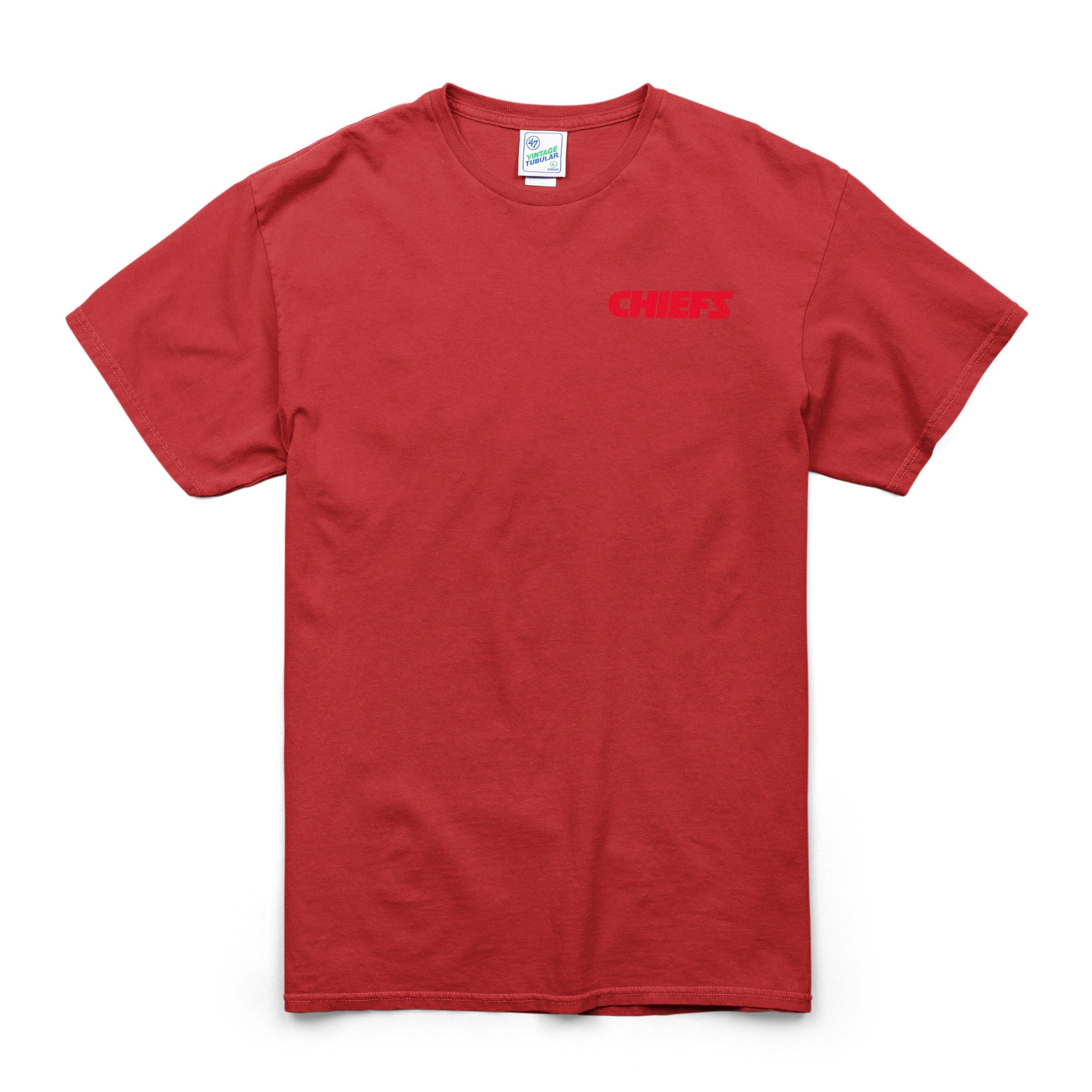 KANSAS CITY CHIEFS HIGHLIGHT '47 VINTAGE TUBULAR TEE sold by 47 product image thumbnail 2