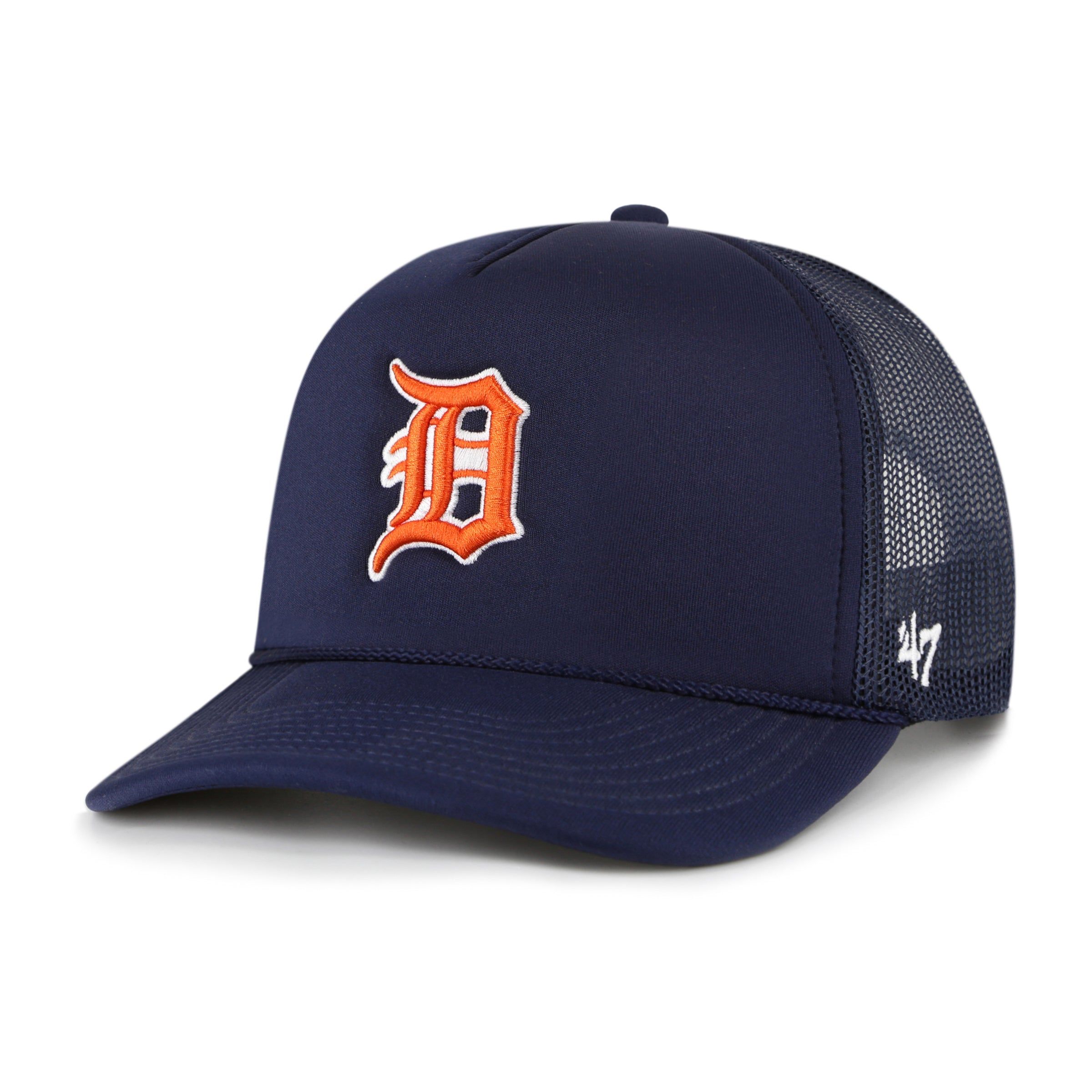 DETROIT TIGERS COOPERSTOWN REWIND FOAM FRONT MESH '47 TRUCKER sold by 47