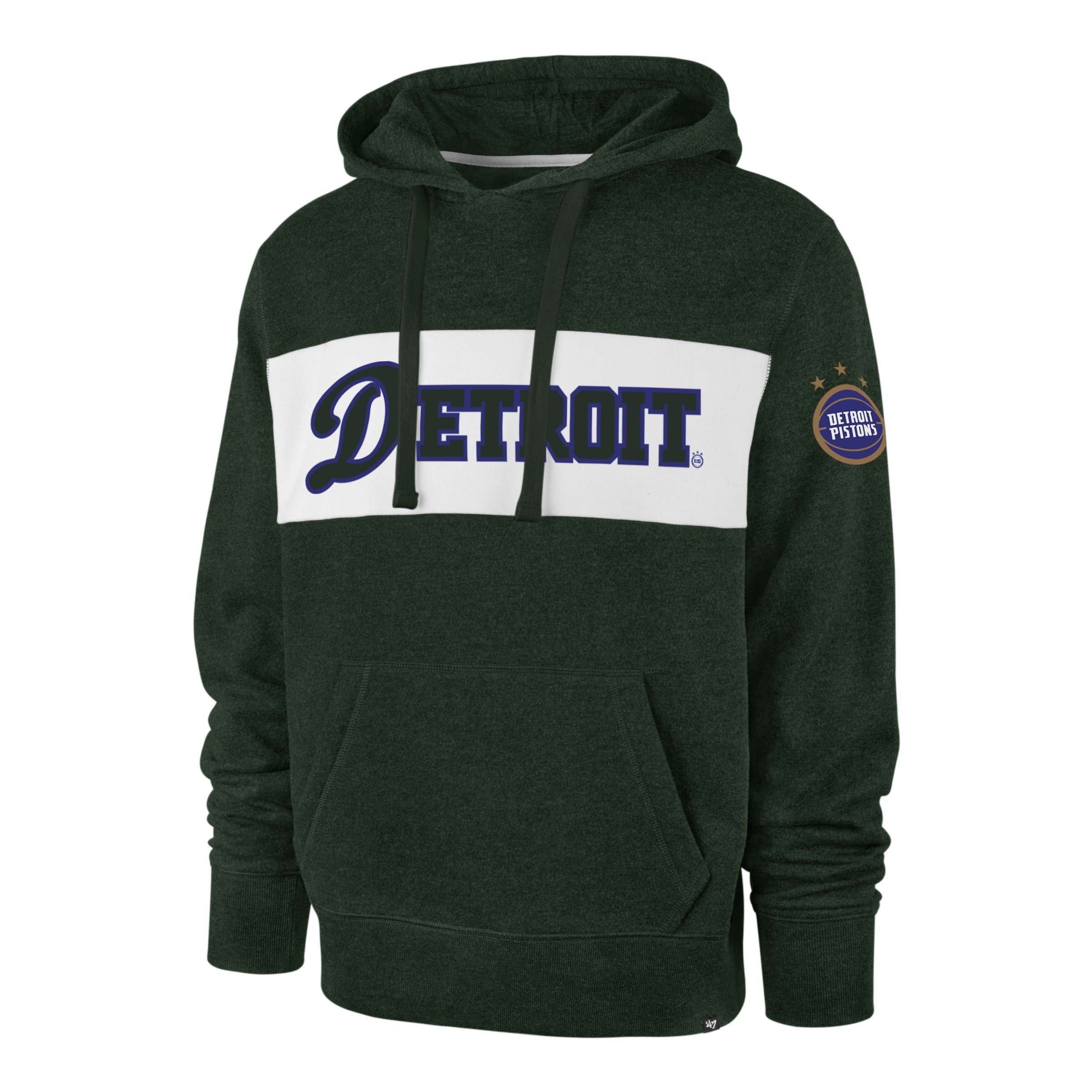 DETROIT PISTONS 23 CITY EDITION DUBS UP '47 CHEST PASS HOOD sold by 47