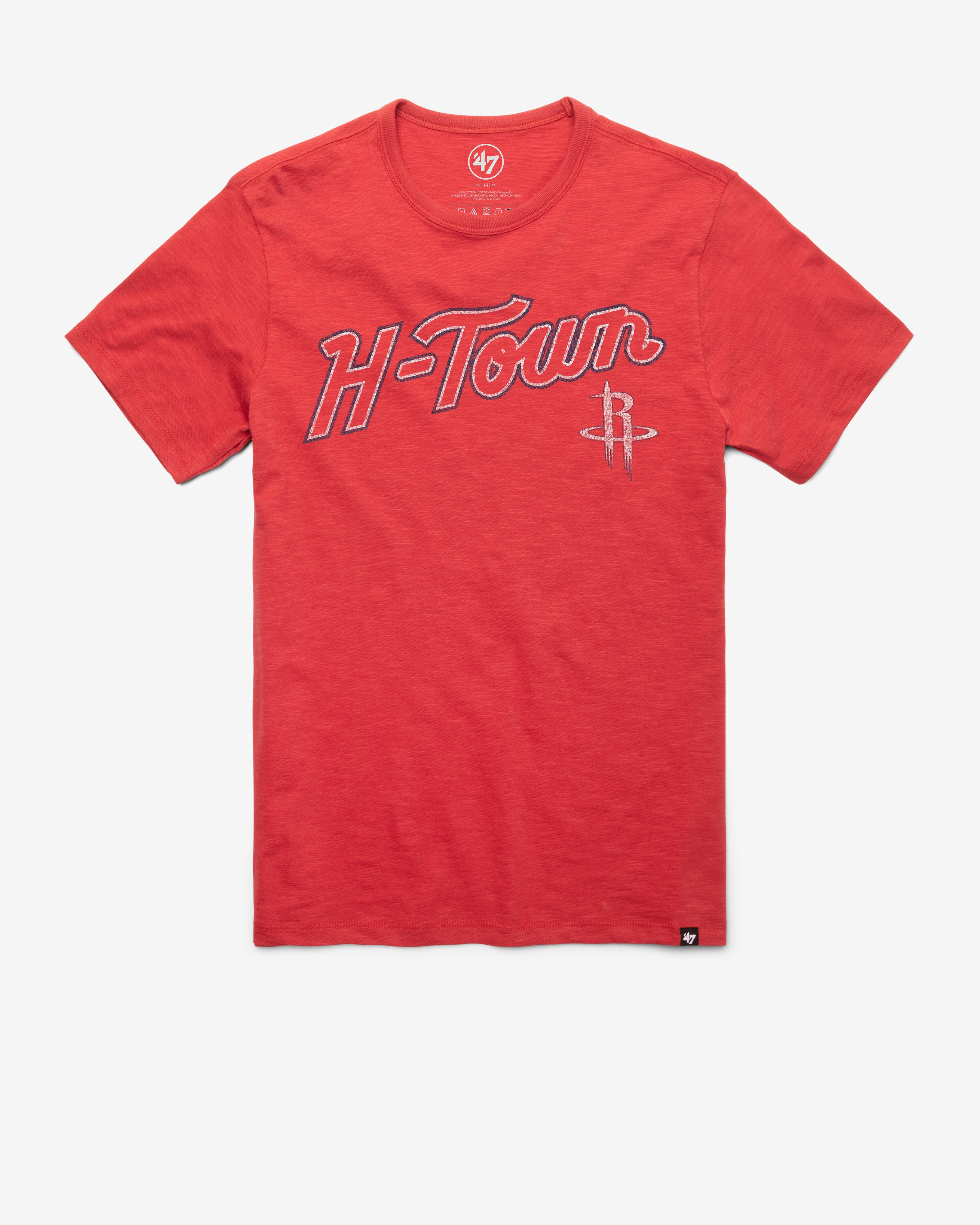 HOUSTON ROCKETS CITY EDITION PREGAME '47 SCRUM TEE sold by 47