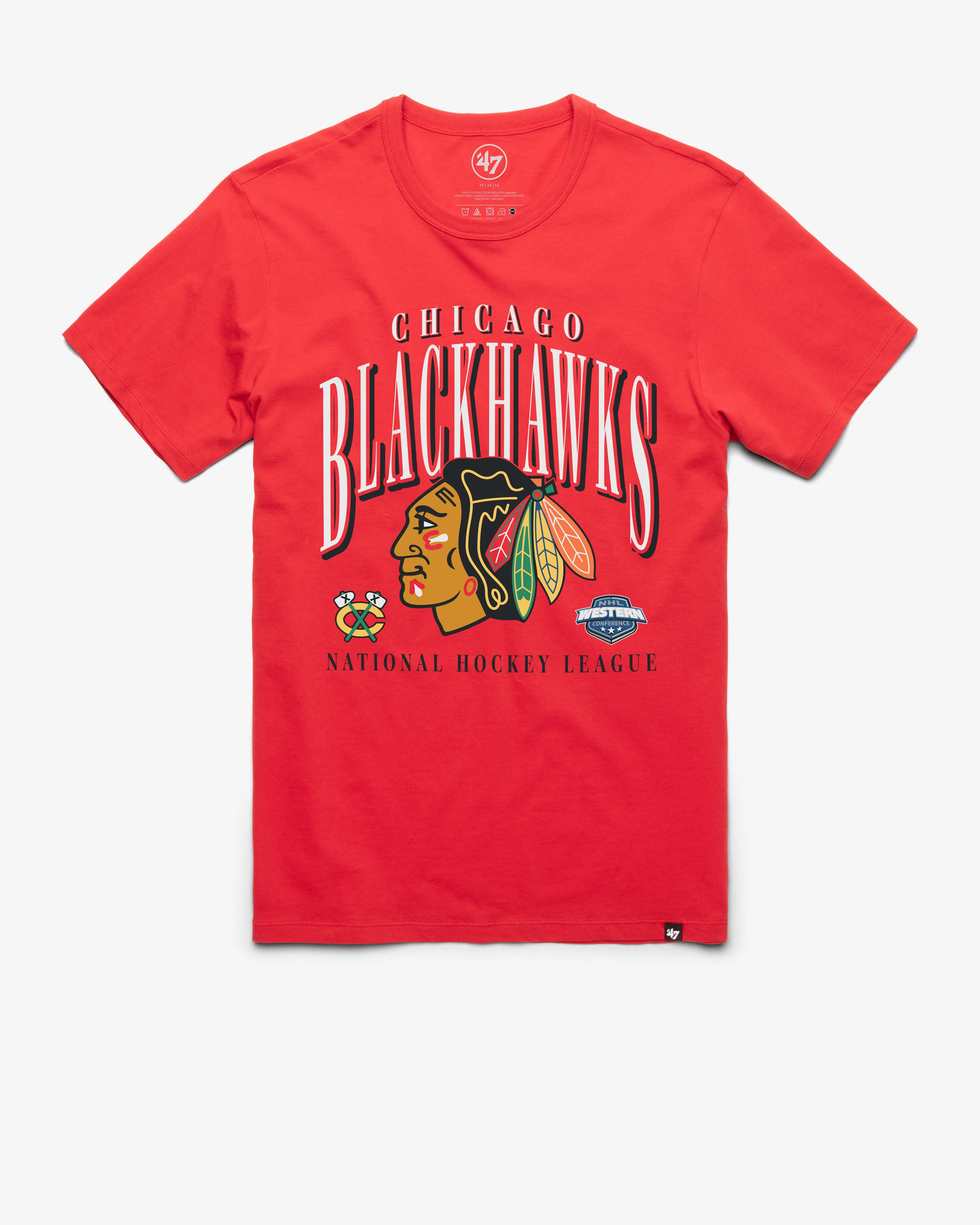 CHICAGO BLACKHAWKS CREASE '47 FRANKLIN TEE sold by 47
