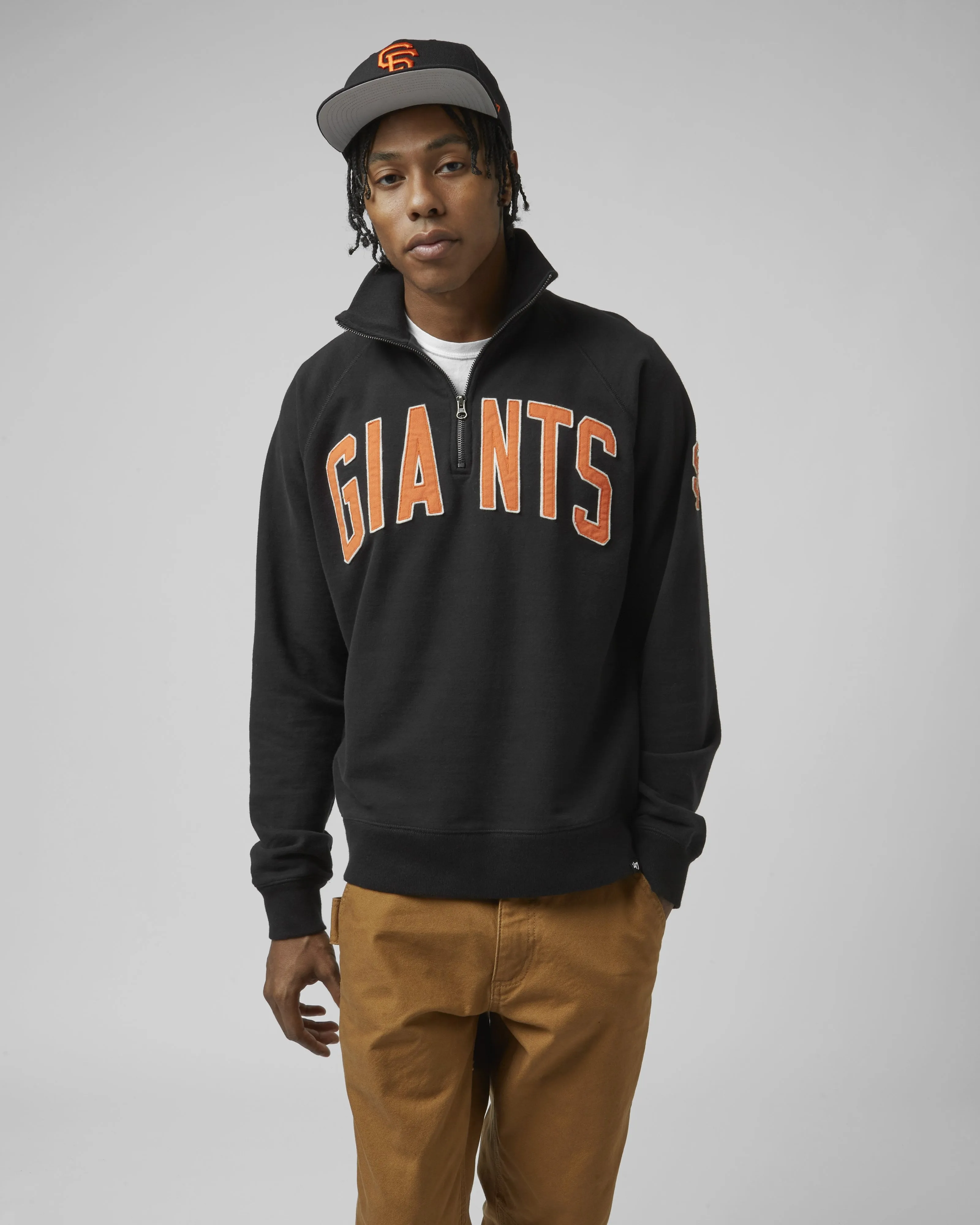 SAN FRANCISCO GIANTS BANKS '47 HARRIS SCRIMMAGE 1/4 ZIP sold by 47 product image thumbnail 3