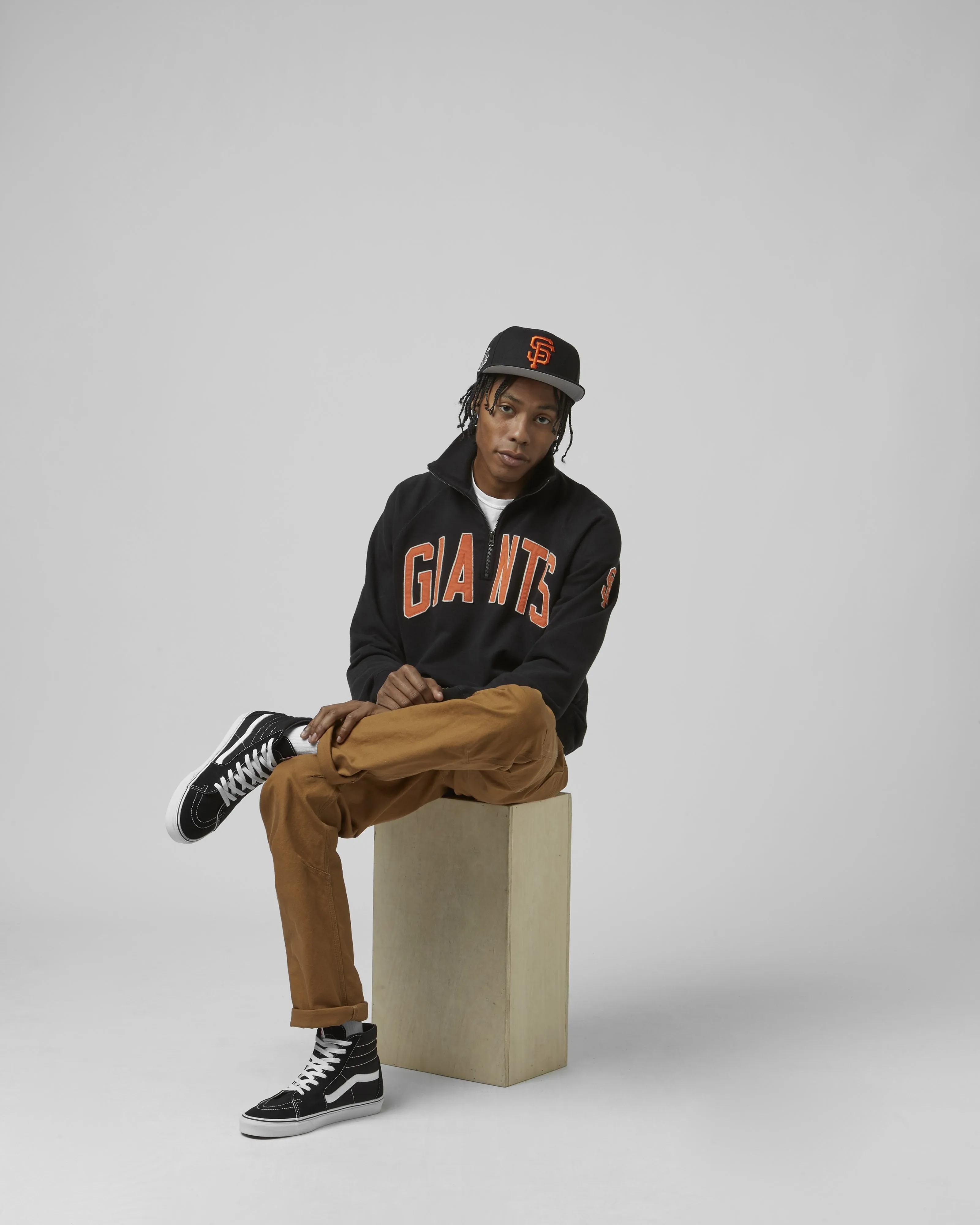 SAN FRANCISCO GIANTS BANKS '47 HARRIS SCRIMMAGE 1/4 ZIP sold by 47 product image thumbnail 2