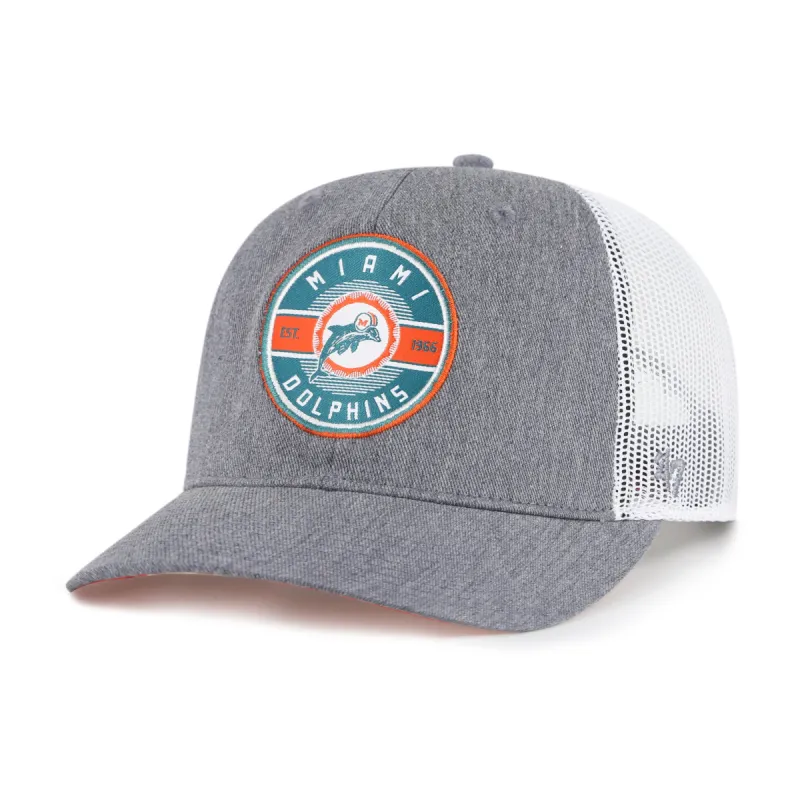 MIAMI DOLPHINS HISTORIC HASH MARK '47 TRUCKER RF RELAXED FIT sold by 47