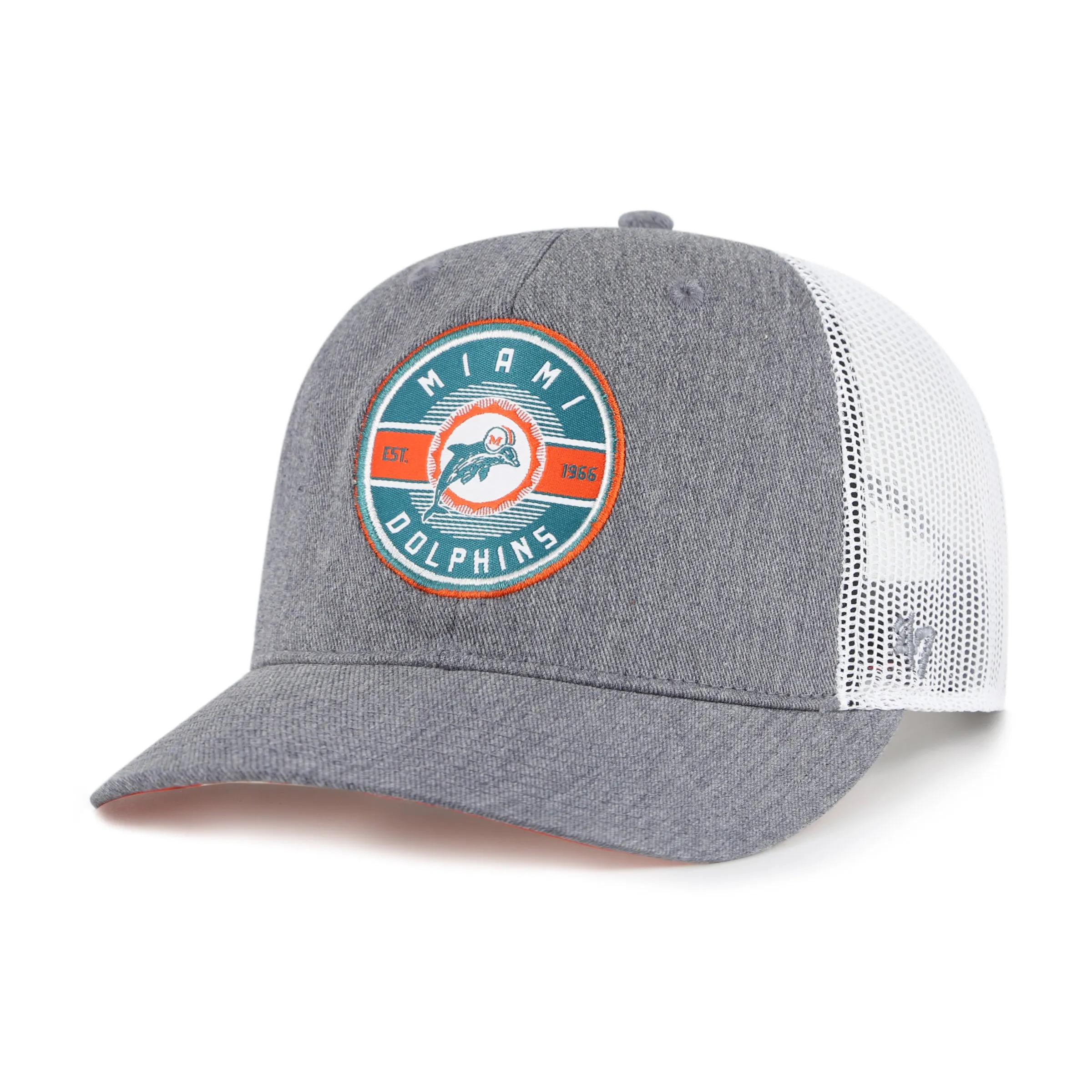 MIAMI DOLPHINS HISTORIC HASH MARK '47 TRUCKER RF RELAXED FIT sold by 47