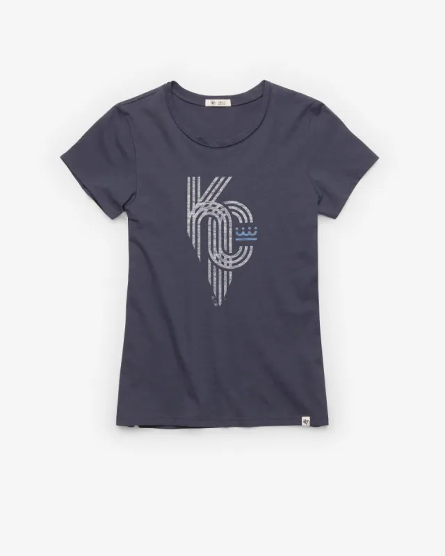 KANSAS CITY ROYALS CITY CONNECT PREMIER '47 FRANKIE TEE WOMENS sold by 47