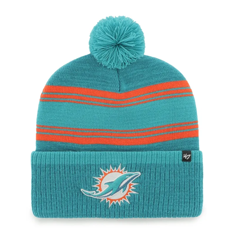MIAMI DOLPHINS FADEOUT '47 CUFF KNIT sold by 47