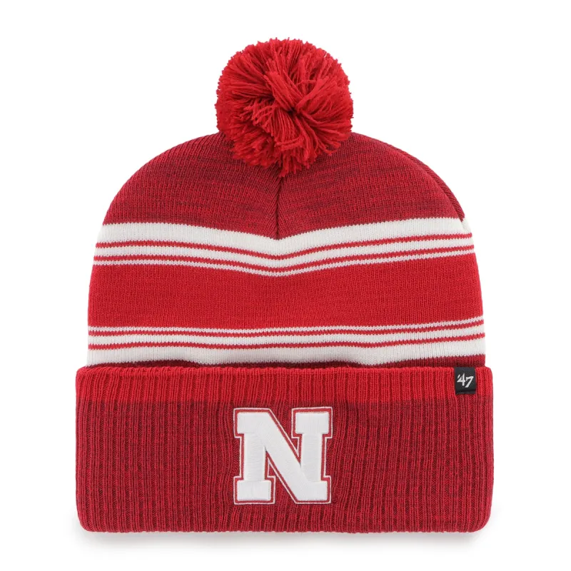 NEBRASKA CORNHUSKERS FADEOUT '47 CUFF KNIT sold by 47