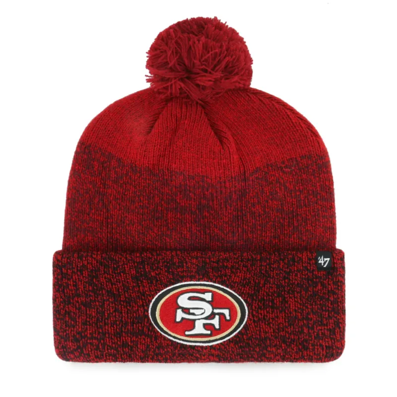 SAN FRANCISCO 49ERS DARK FREEZE '47 CUFF KNIT sold by 47