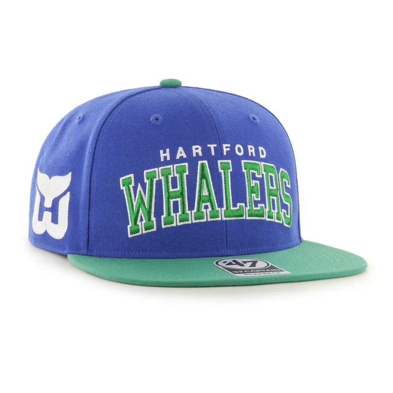 HARTFORD WHALERS VINTAGE BLOCKSHED '47 CAPTAIN sold by 47