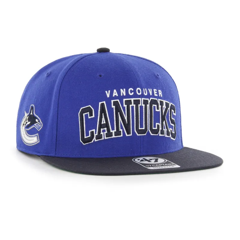 VANCOUVER CANUCKS BLOCKSHED '47 CAPTAIN sold by 47