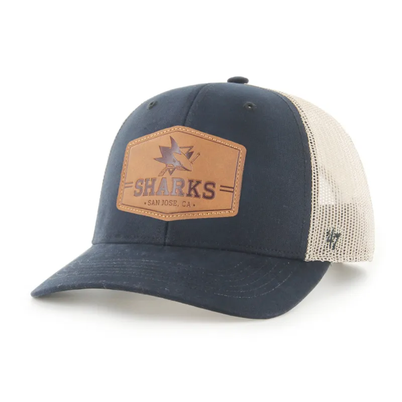 SAN JOSE SHARKS RAWHIDE '47 TRUCKER sold by 47
