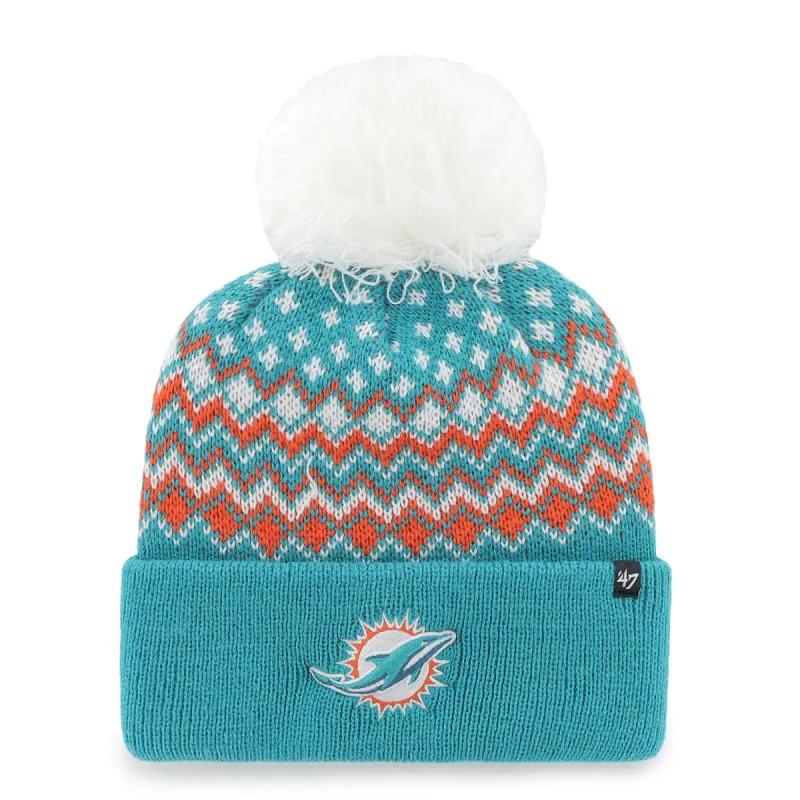 MIAMI DOLPHINS ELSA '47 CUFF KNIT WOMENS sold by 47