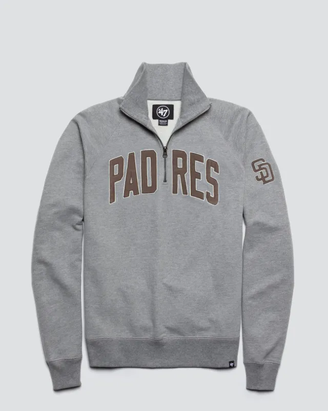 SAN DIEGO PADRES BANKS '47 HARRIS SCRIMMAGE 1/4 ZIP sold by 47