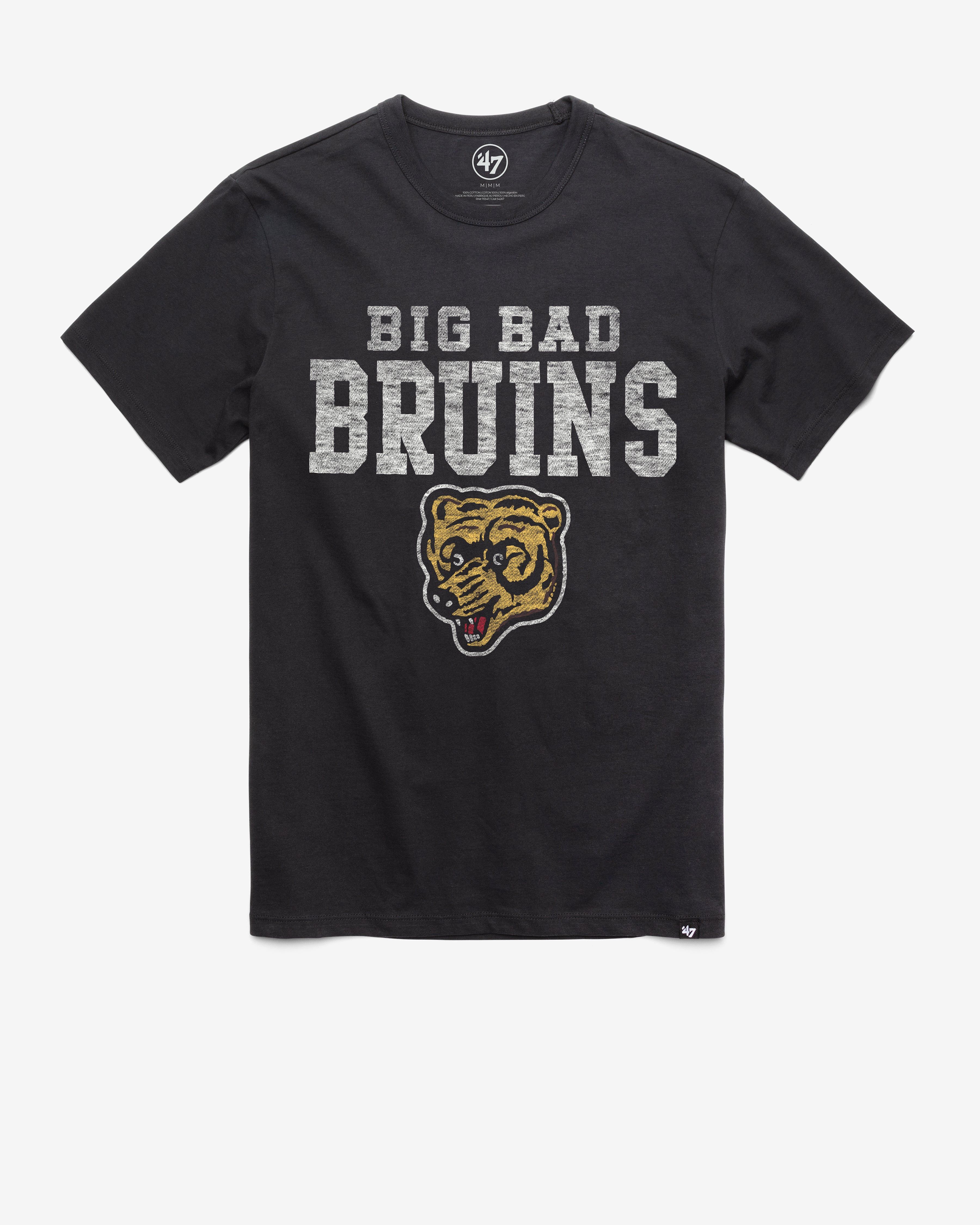 BOSTON BRUINS 100TH ANNIVERSARY BIG BAD BRUINS PREMIER '47 FRANKLIN TEE sold by 47