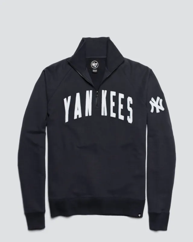 NEW YORK YANKEES BANKS '47 HARRIS SCRIMMAGE 1/4 ZIP sold by 47