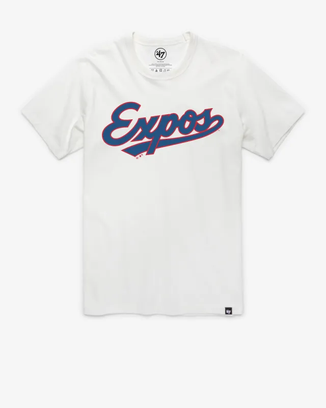 MONTREAL EXPOS COOPERSTOWN WORDMARK '47 FRANKLIN TEE sold by 47