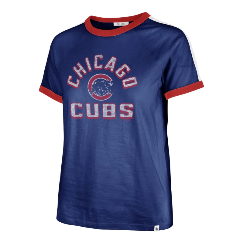 CHICAGO CUBS DOUBLE HEADER SWEET HEAT '47 PEYTON TEE WOMENS sold by 47
