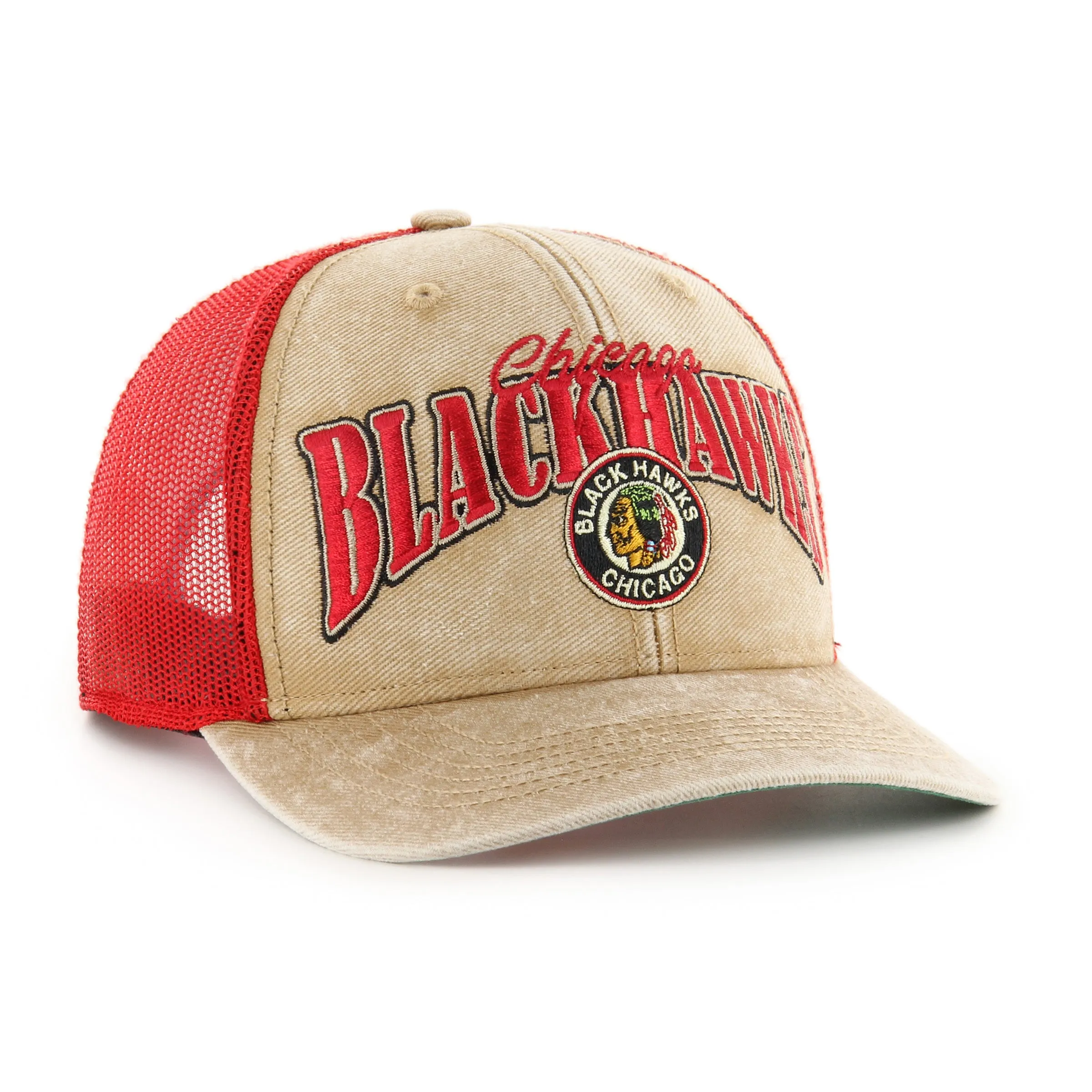 CHICAGO BLACKHAWKS VINTAGE SETTLER '47 TRUCKER sold by 47 product image thumbnail 3