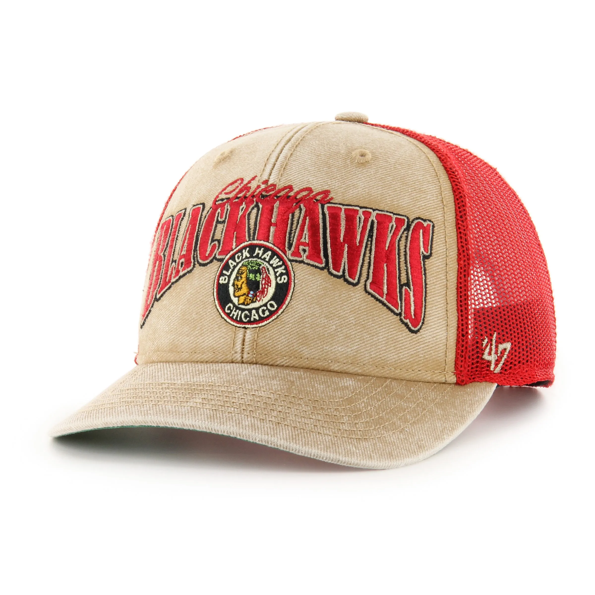 CHICAGO BLACKHAWKS VINTAGE SETTLER '47 TRUCKER sold by 47