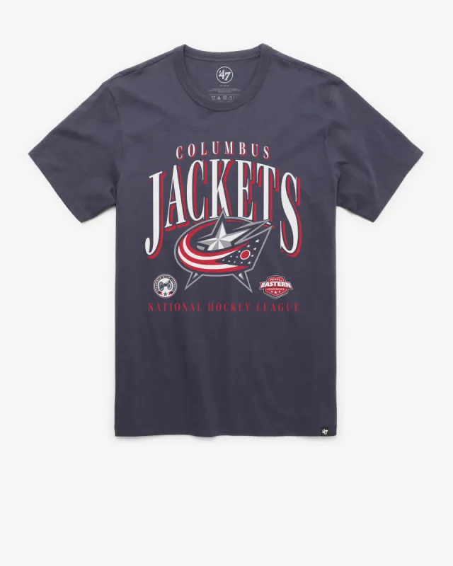 COLUMBUS BLUE JACKETS CREASE '47 FRANKLIN TEE sold by 47