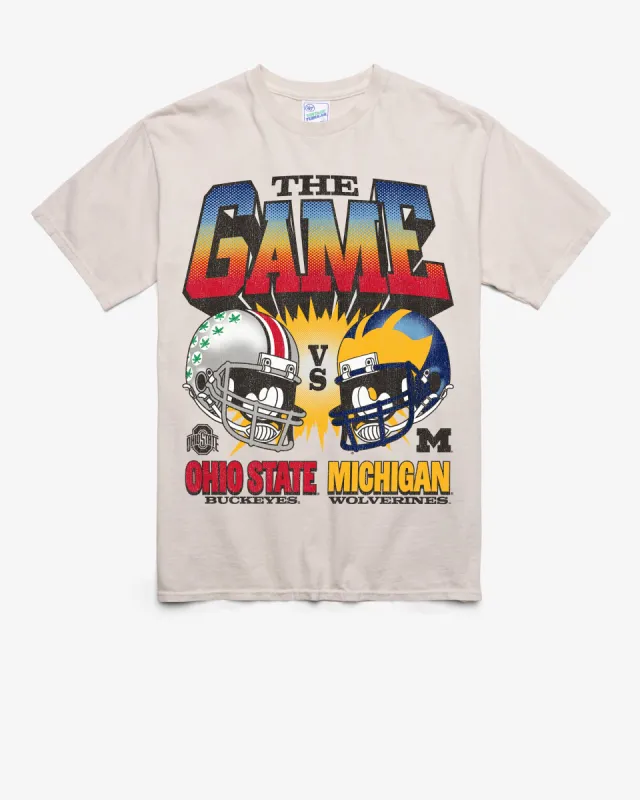 OHIO ST/MICHIGAN RIVALRY GAME LOCKER VINTAGE '47 TUBULAR TEE made by 47