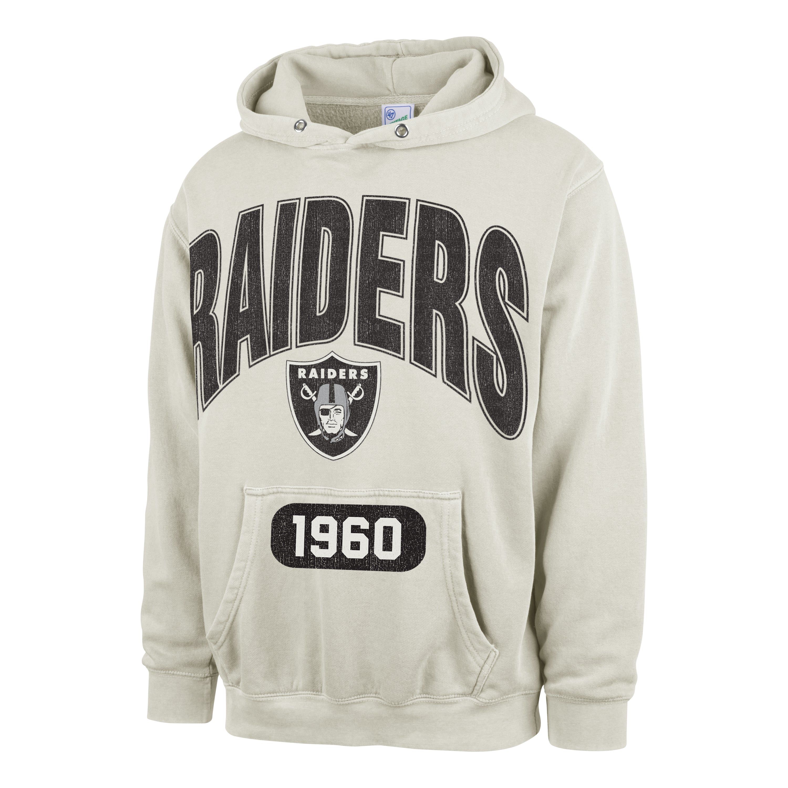 LAS VEGAS RAIDERS GOATED VINTAGE DYE '47 PIERCE HOOD sold by 47
