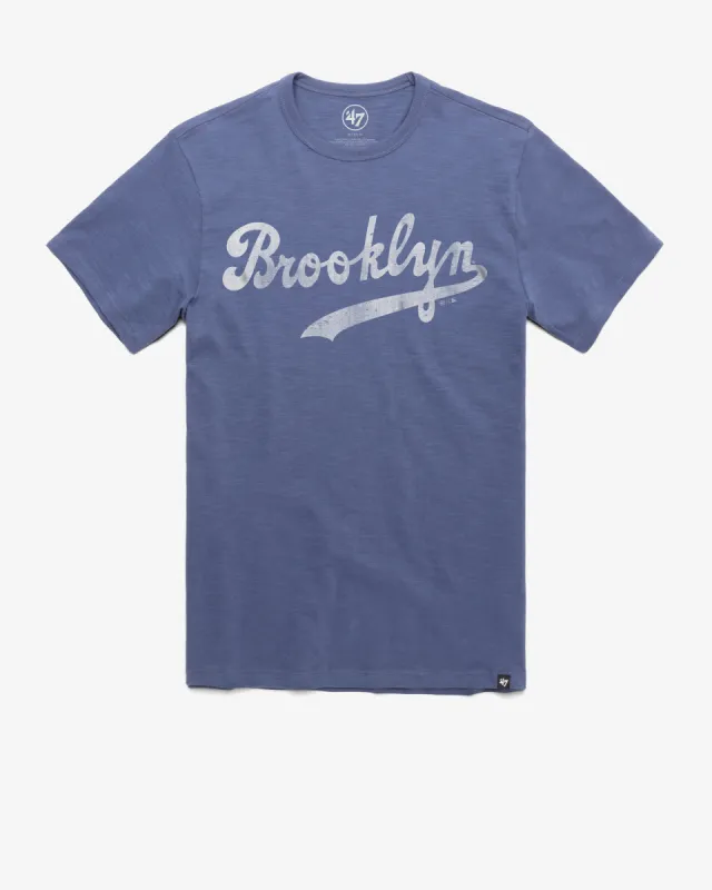 LOS ANGELES DODGERS COOPERSTOWN GRIT WORDMARK '47 SCRUM TEE sold by 47