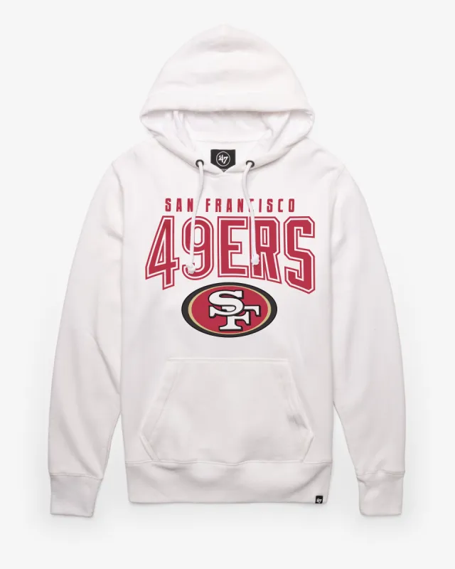 SAN FRANCISCO 49ERS TEAM ELEMENTS ARCH '47 HEADLINE HOOD sold by 47