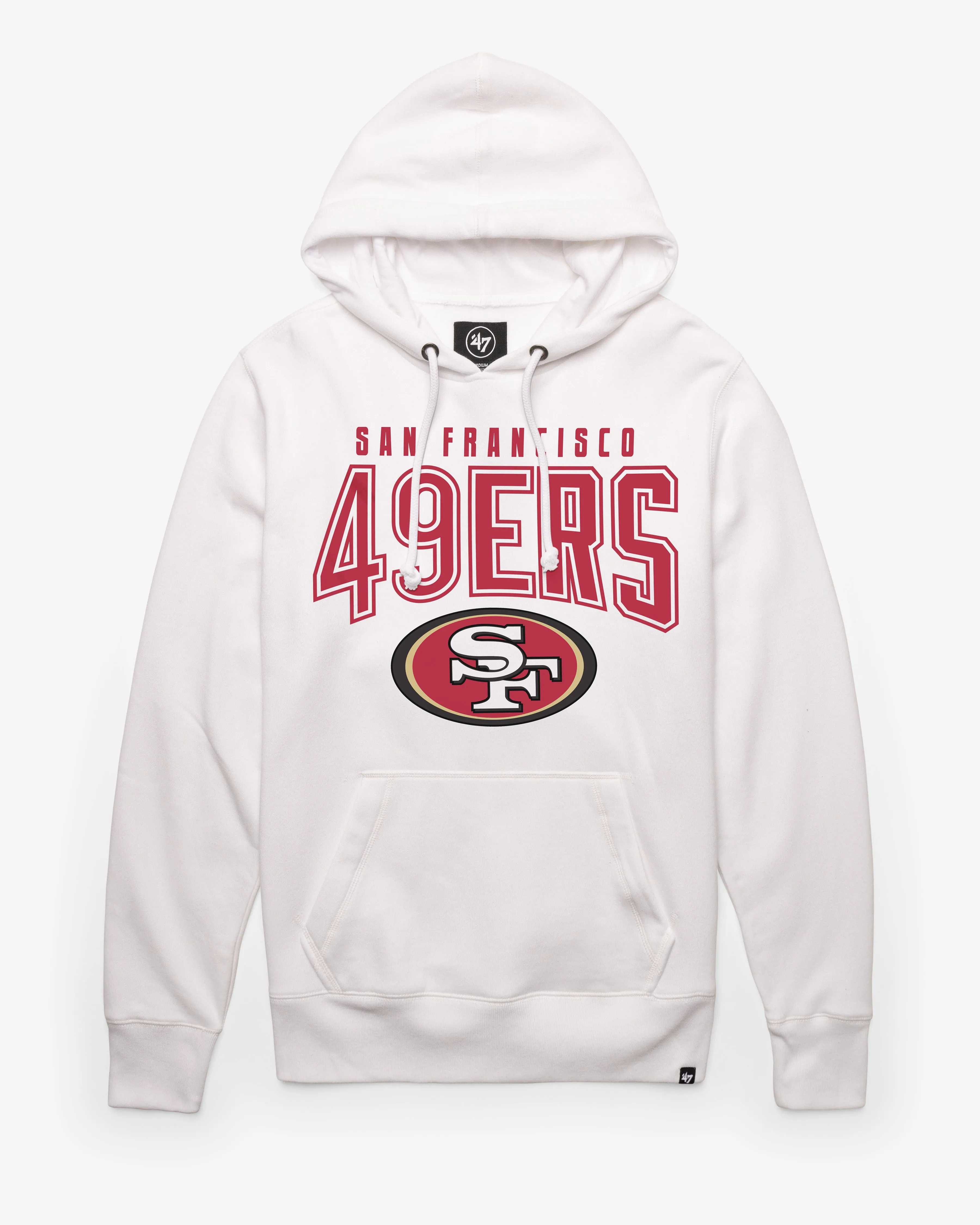 SAN FRANCISCO 49ERS TEAM ELEMENTS ARCH '47 HEADLINE HOOD sold by 47