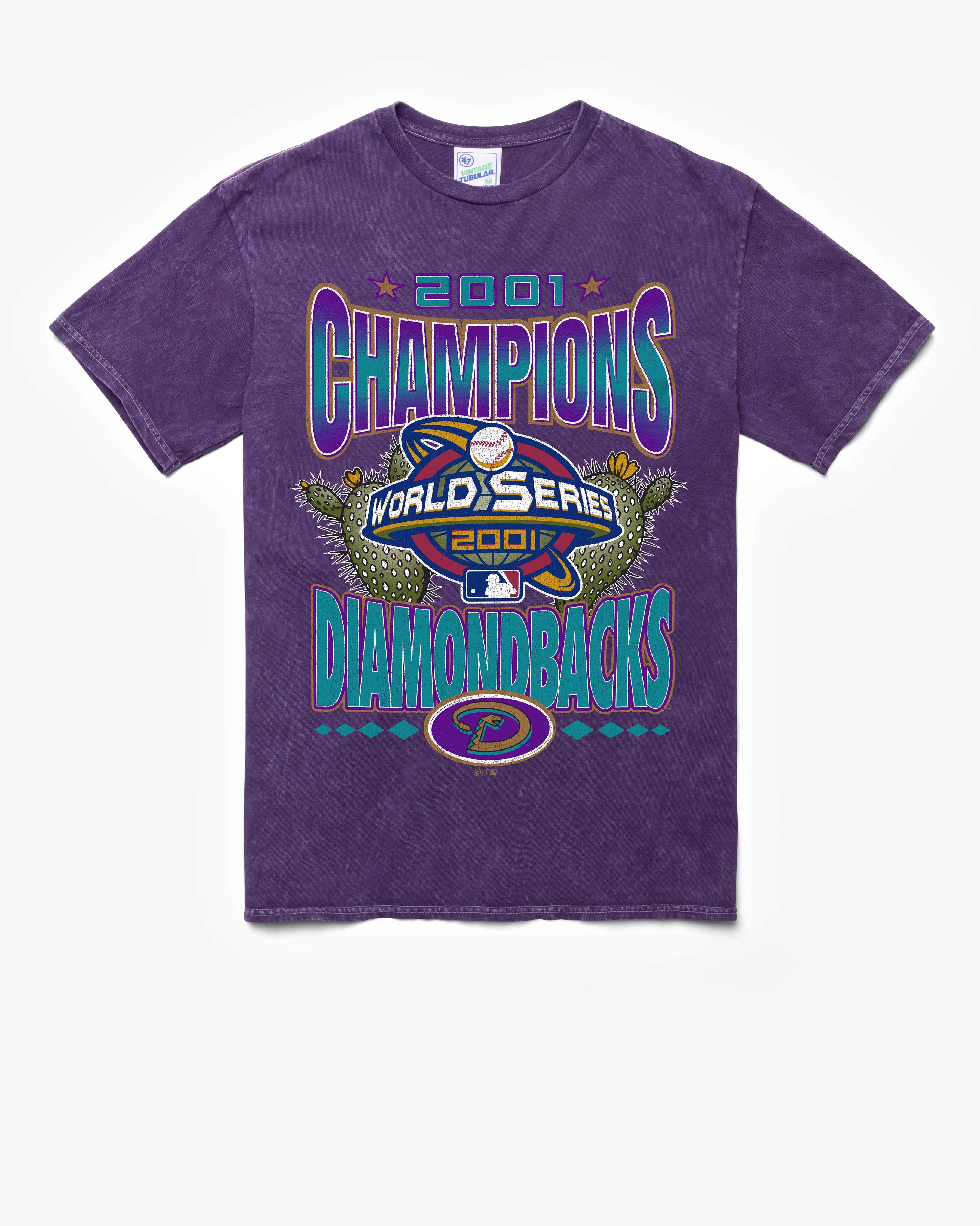 ARIZONA DIAMONDBACKS COOPERSTOWN WORLD SERIES LOCKER '47 VINTAGE TUBULAR TEE sold by 47