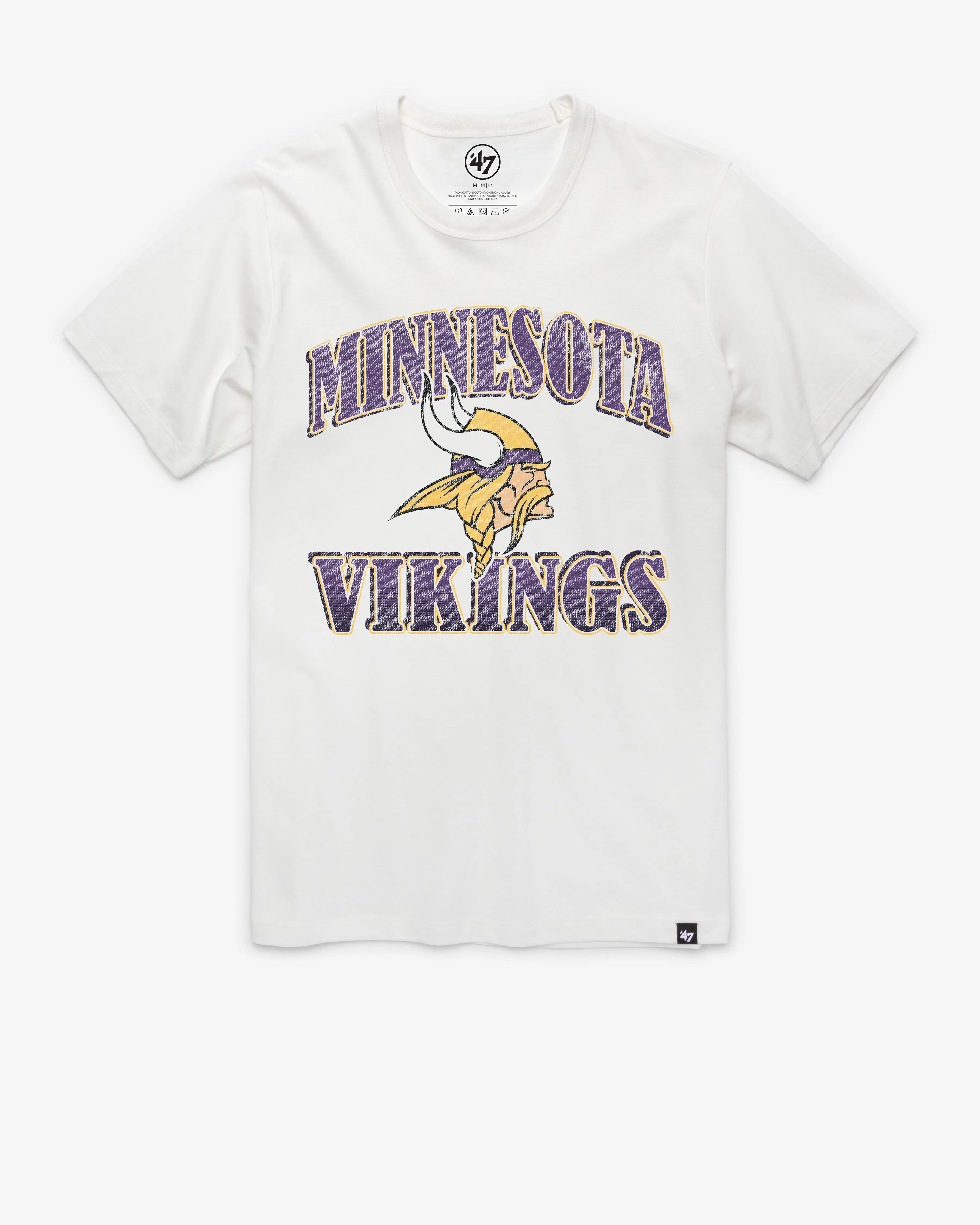 MINNESOTA VIKINGS OVERRUN '47 FRANKLIN TEE sold by 47