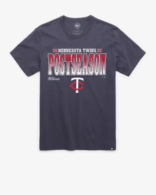 MINNESOTA TWINS 2023 POSTSEASON '47 FRANKLIN TEE sold by 47