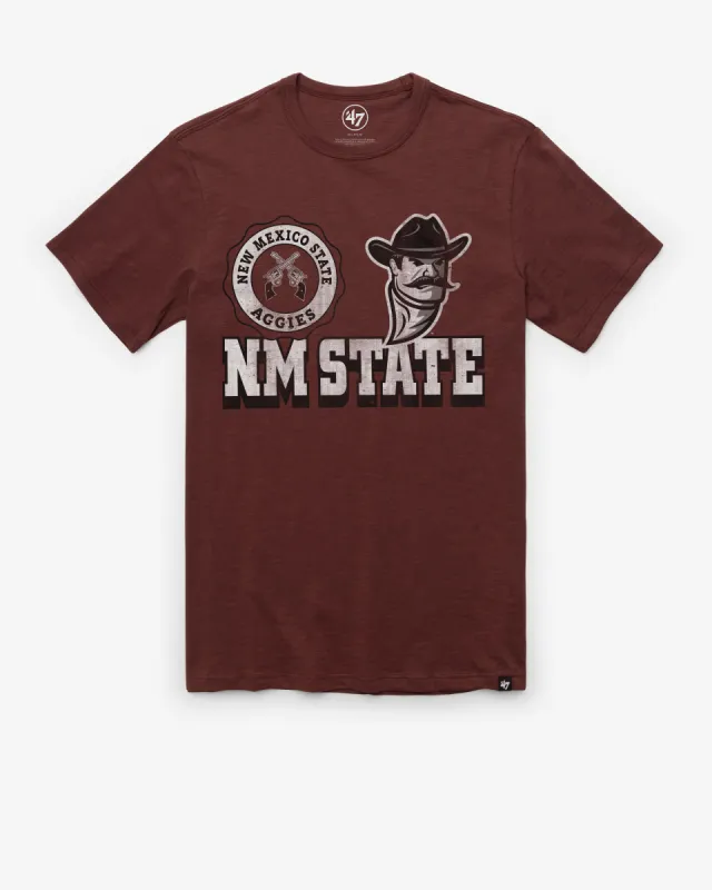 NEW MEXICO STATE AGGIES BOTTOM LINE '47 SCRUM TEE sold by 47