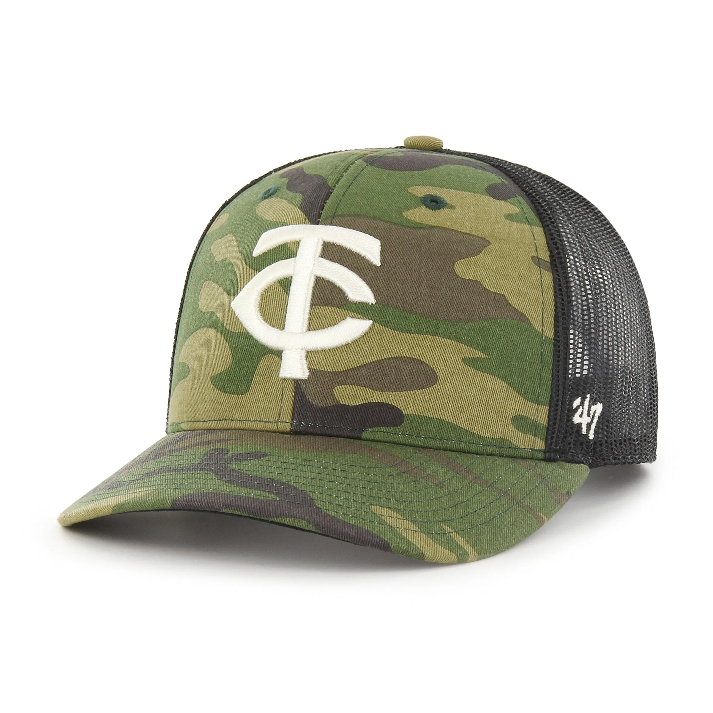 MINNESOTA TWINS CAMO '47 TRUCKER sold by 47