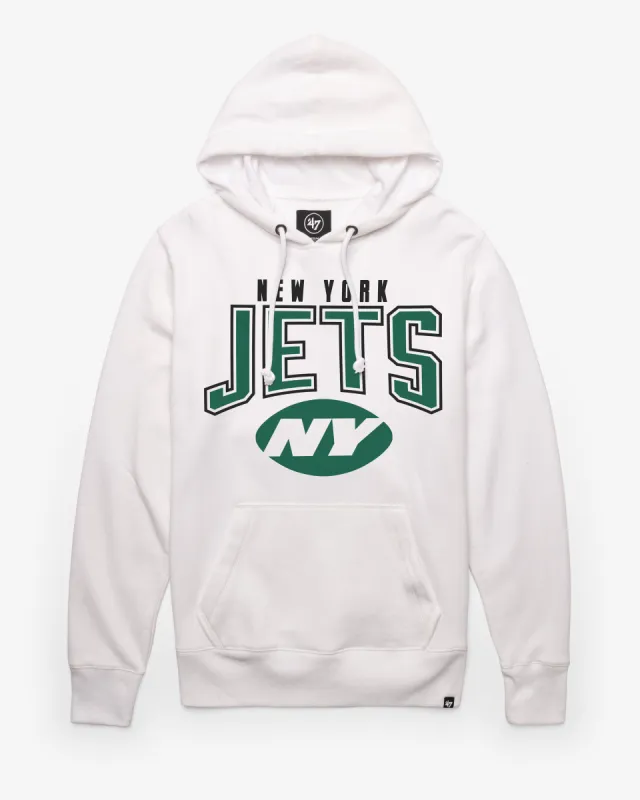 NEW YORK JETS TEAM ELEMENTS ARCH '47 HEADLINE HOOD sold by 47