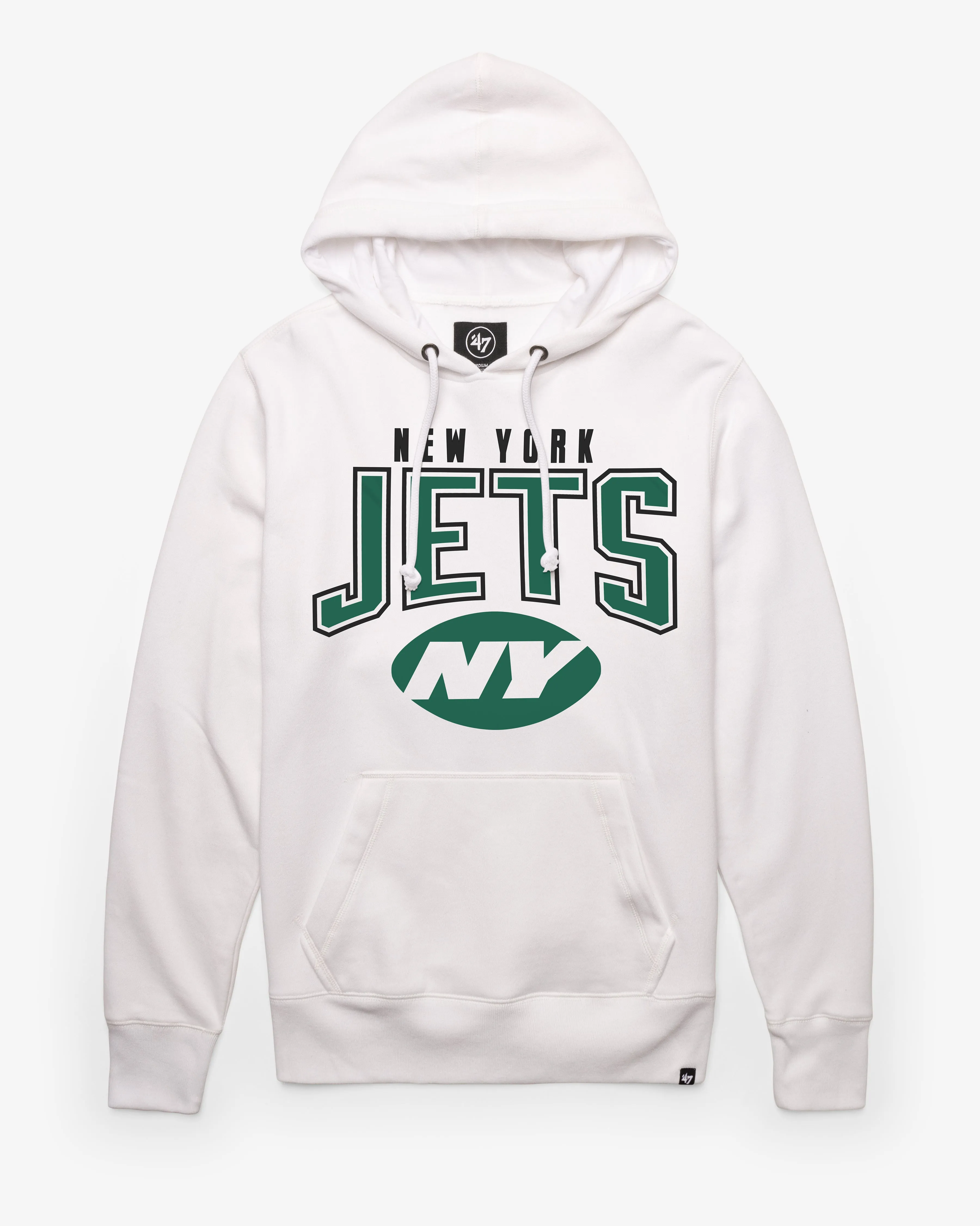 NEW YORK JETS TEAM ELEMENTS ARCH '47 HEADLINE HOOD sold by 47