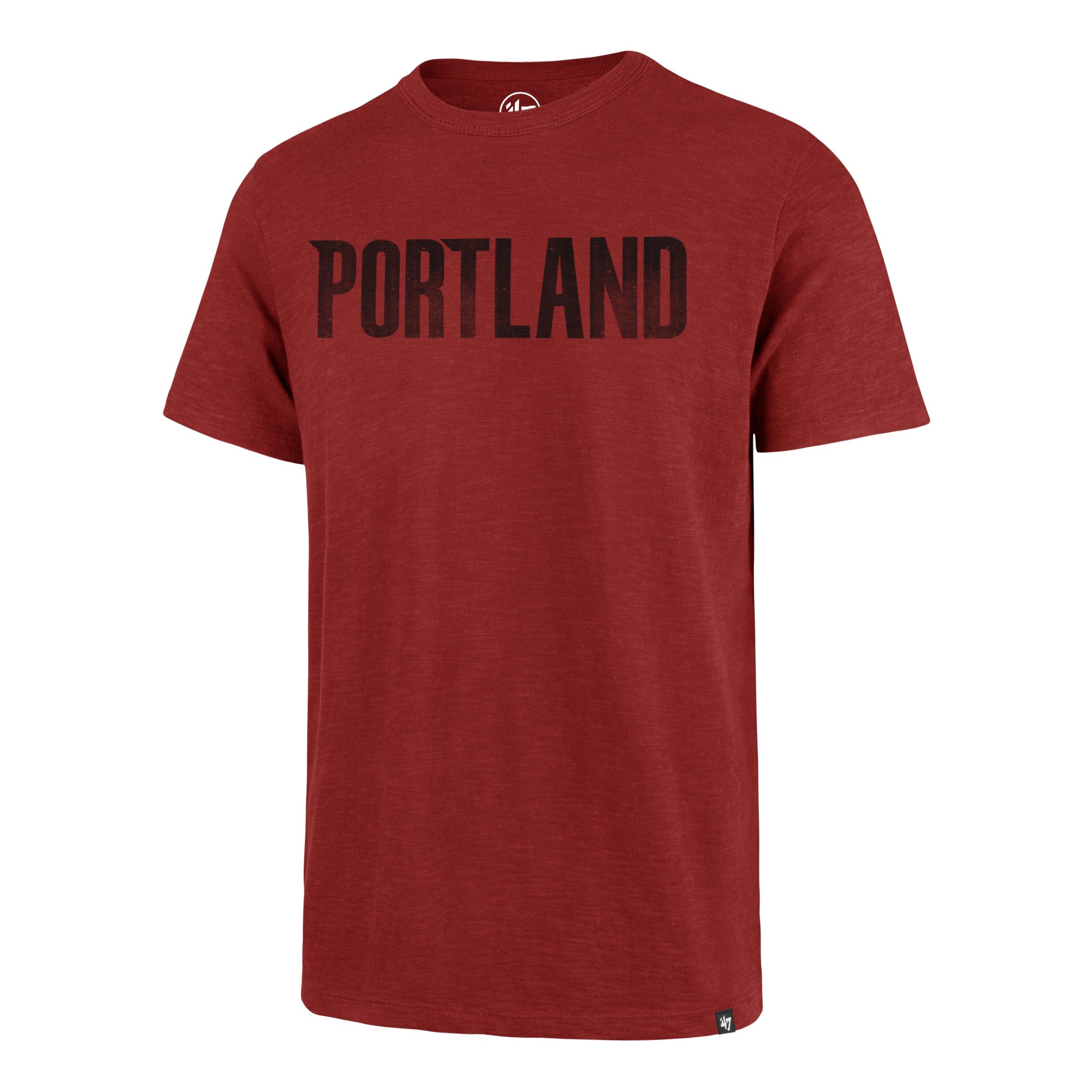 PORTLAND TRAILBLAZERS GRIT WORDMARK '47 SCRUM TEE sold by 47