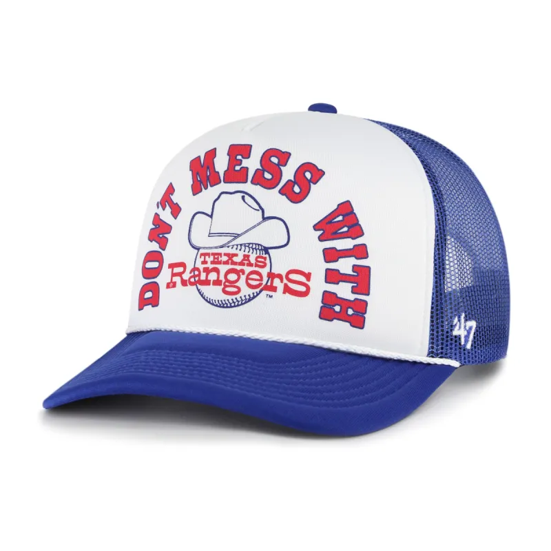 TEXAS RANGERS COOPERSTOWN REGION FOAM '47 TRUCKER FM sold by 47
