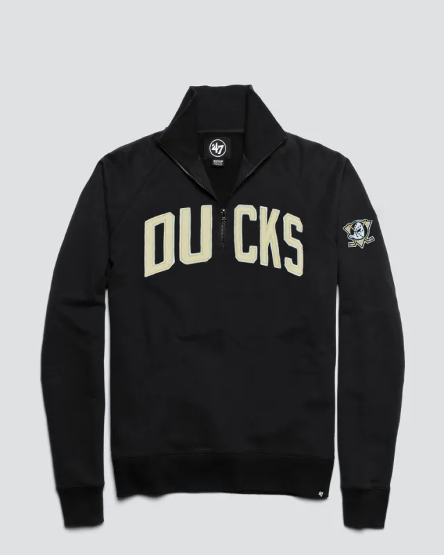 ANAHEIM DUCKS BANKS '47 HARRIS SCRIMMAGE 1/4 ZIP sold by 47