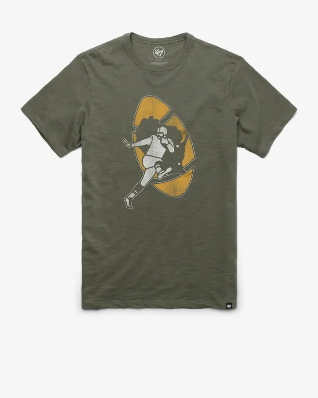 GREEN BAY PACKERS HISTORIC GRIT '47 SCRUM TEE sold by 47