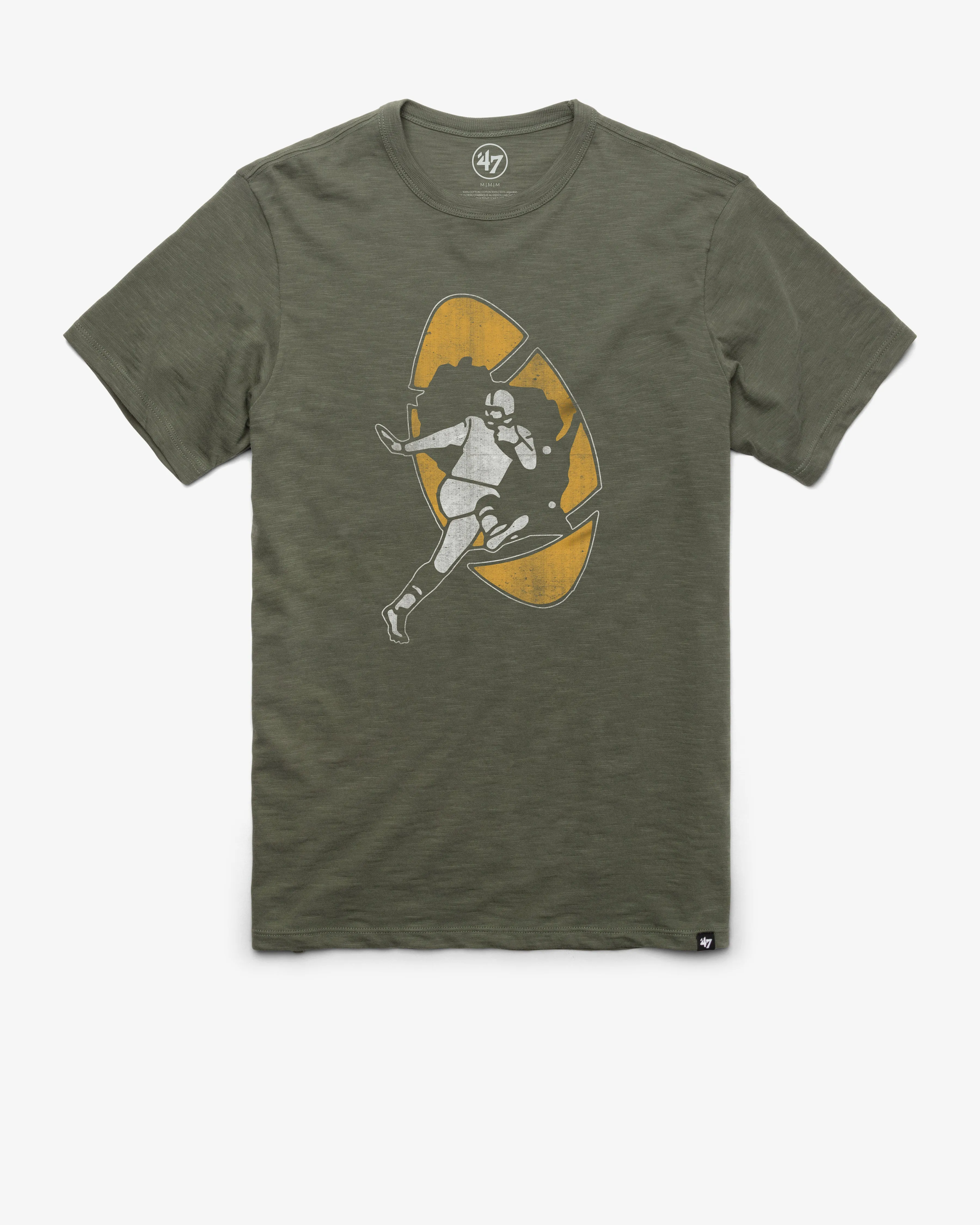 GREEN BAY PACKERS HISTORIC GRIT '47 SCRUM TEE sold by 47